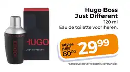 Trekpleister Hugo Boss Just Different aanbieding