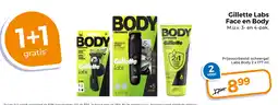 Trekpleister Gillette Labs Face en Body aanbieding