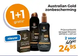 Trekpleister Australian Gold zonbescherming aanbieding