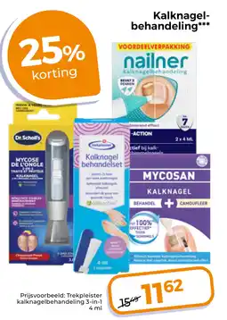 Trekpleister Kalknagel- behandeling aanbieding