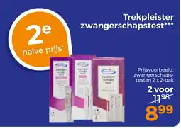 Trekpleister Trekpleister zwangerschapstest aanbieding