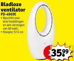 Kruidvat Bladloze ventilator PD-4969E aanbieding