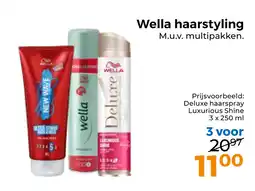 Trekpleister Wella haarstyling aanbieding