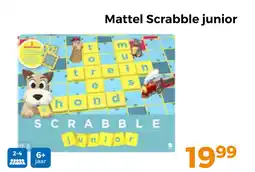 Trekpleister Mattel Scrabble junior aanbieding