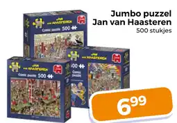 Trekpleister Jumbo puzzel Jan van Haasteren aanbieding