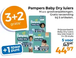 Trekpleister Baby Dry luiers aanbieding