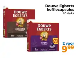 Trekpleister Douwe Egberts koffiecapsules aanbieding