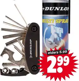 Dirk Dunlop fietsartikelen aanbieding