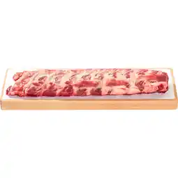 Dirk Vleeschmeesters Actie bbq spareribs vers naturel aanbieding