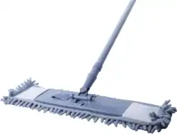 Dirk Chenille mop met steel 2 kleuren aanbieding