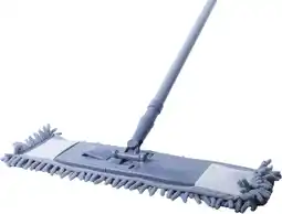 Dirk Chenille mop met steel 2 kleuren aanbieding