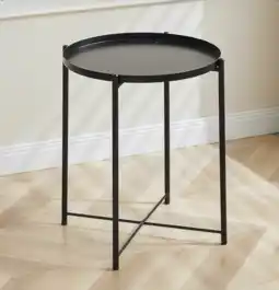 Dirk Bijzettafel metaal 3 kleuren aanbieding