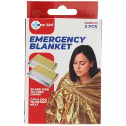 Dirk Emergency blanket 2/1 aanbieding