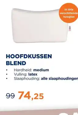 TotaalBED Hoofdkussen Blend Latex aanbieding