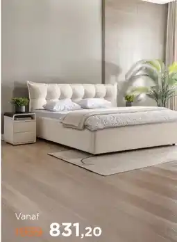 TotaalBED Bed Luik voorraad | 140 x 200 cm | Sino | Ecru aanbieding