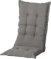 Bol.com Madison - tuinkussen - hoge rug - 123x50 cm - Oxford Grijs - Standenstoel aanbieding