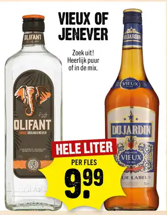 Dirck 3 Vieux Of Jenever aanbieding