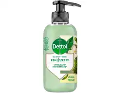 Hoogvliet Dettol Handzeep groene tjee & bergamot aanbieding