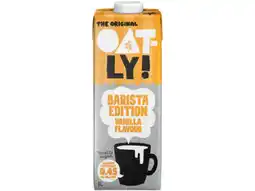 Hoogvliet Oatly Barista vanille aanbieding