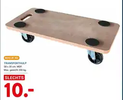 Kluswijs Transporthulp aanbieding