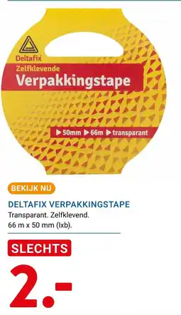 Kluswijs Deltafix Verpakkingstape aanbieding