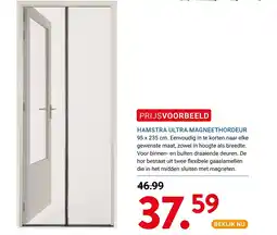 Kluswijs Hamstra ultra magneethordeur aanbieding
