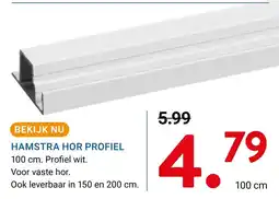 Kluswijs Nu hamstra hor profiel aanbieding