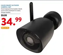 Kluswijs Calex smart outdoor camera 4 mp aanbieding