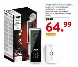 Kluswijs Calex smart video deurbel aanbieding