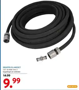 Kluswijs Druppelslangset aanbieding