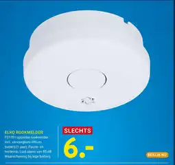Kluswijs Elro rookmelder aanbieding