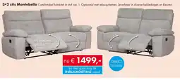 Woonsquare 3+2 zits Montebello aanbieding