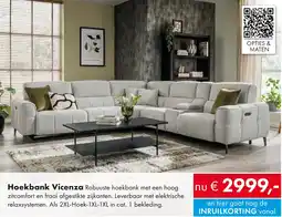 Woonsquare Hoekbank Vicenza aanbieding