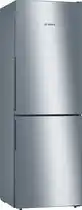 Expert Bosch KGV33VLEA Koel-vriescombinatie Zilver aanbieding