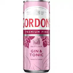 Dirk Gordon's Pink gin & tonic aanbieding