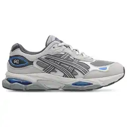 Foot Locker Asics GEL-NYC Sneakers Heren - Grijs - Maat 40.5 - Leer aanbieding