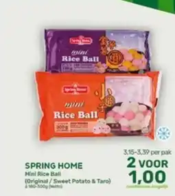 Amazing Oriëntal Spring home Mini Rice Ball aanbieding