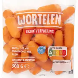 Dekamarkt Worteltjes geschrapt voordeel aanbieding