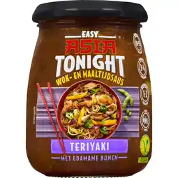 Dekamarkt Asia Tonight Teriyaki met edame bonen met edame bonen aanbieding