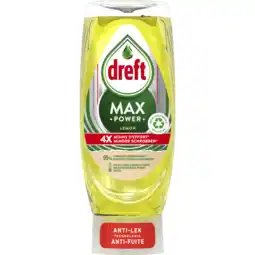Dekamarkt Dreft Afwasmiddel max power lemon aanbieding