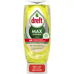 Dekamarkt Dreft Afwasmiddel max power lemon aanbieding