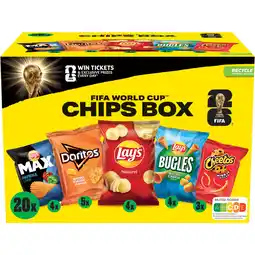 Dekamarkt Lay's Chips world cup box multipack aanbieding