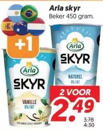 Dekamarkt Arla skyr aanbieding