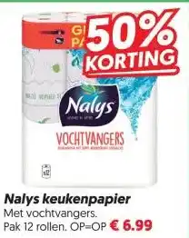 Dekamarkt Nalys keukenpapier aanbieding