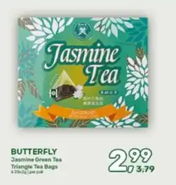 Amazing Oriëntal Butterfly Jasmine Green Tea Triangle Tea aanbieding
