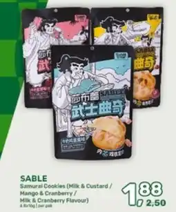 Amazing Oriëntal Sable Samural Cookies aanbieding