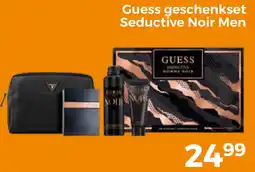 Trekpleister Guess geschenkset Seductive Noir Men aanbieding