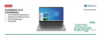 Paradigit Lenovo Thinkbook 15 G3 21A4008WMH Laptop aanbieding