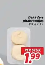 Dekamarkt DekaVers pitabroodjes aanbieding