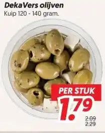 Dekamarkt DekaVers olijven Kuip aanbieding